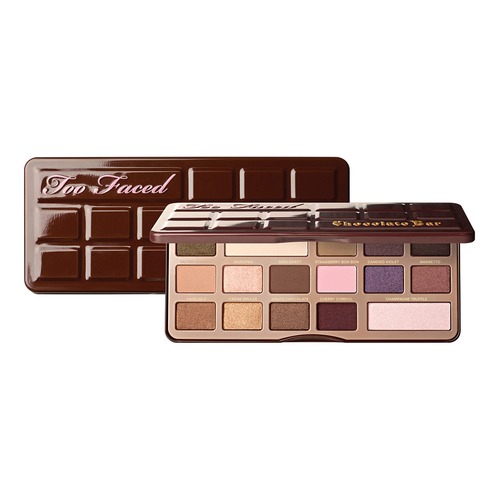 TOO Faced CHOCOLATE BAR Палетка теней с натуральной пудрой какао