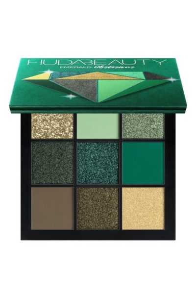 Палетка теней для век Huda Beauty Obsessions Emerald